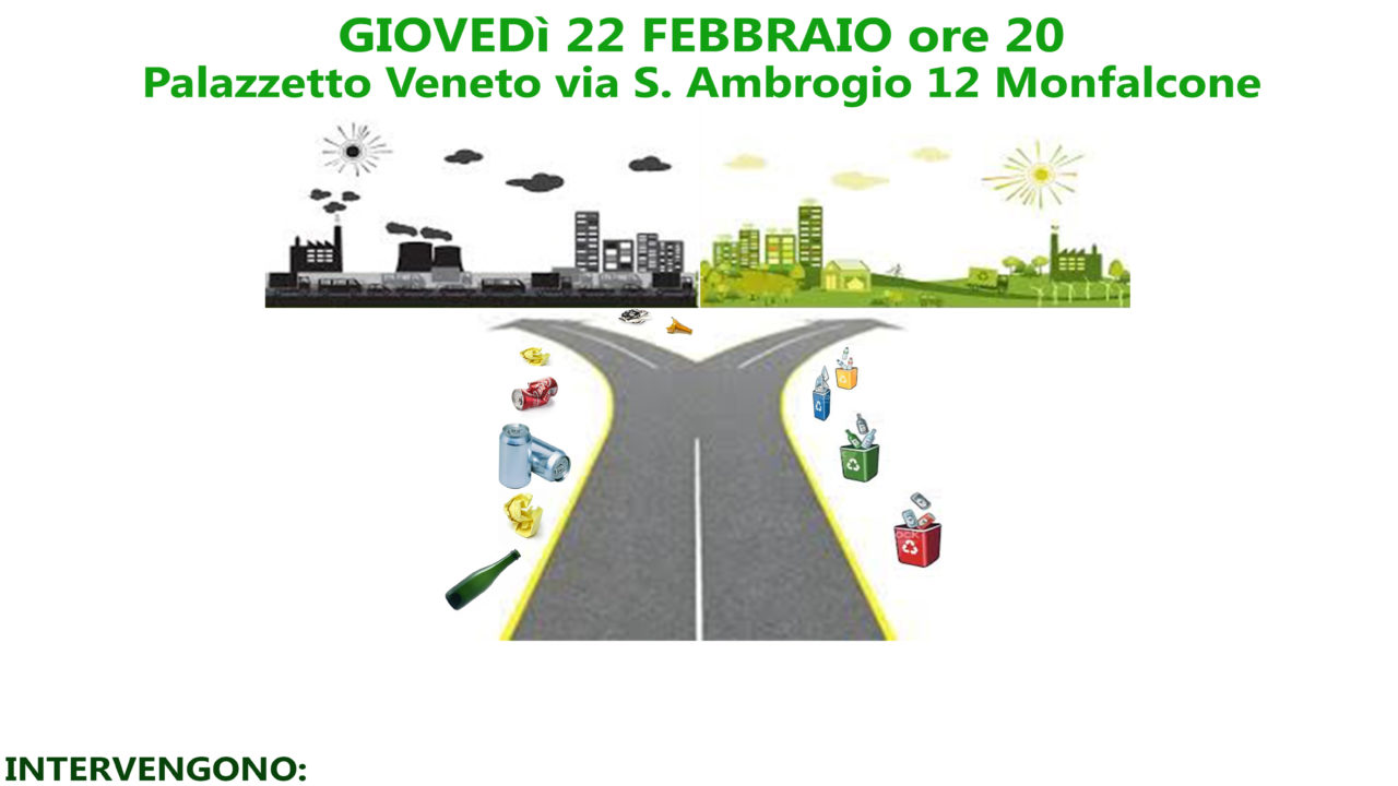 Incontro pubblico: “Una sfida per il futuro: Differenziare, Riciclare, Ridurre i rifiuti”