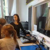 Radio Fragola, gli studenti in visita durante il progetto EurHope On Air 2019