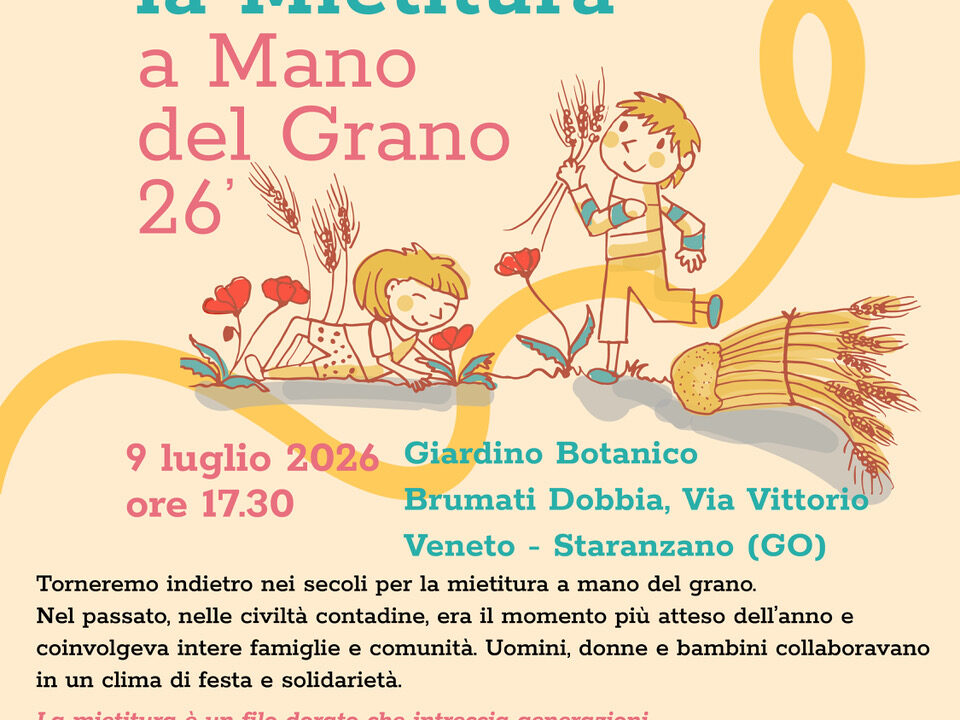 Festa per la Mietitura a Mano del Grando con Laboratori di Ecologia