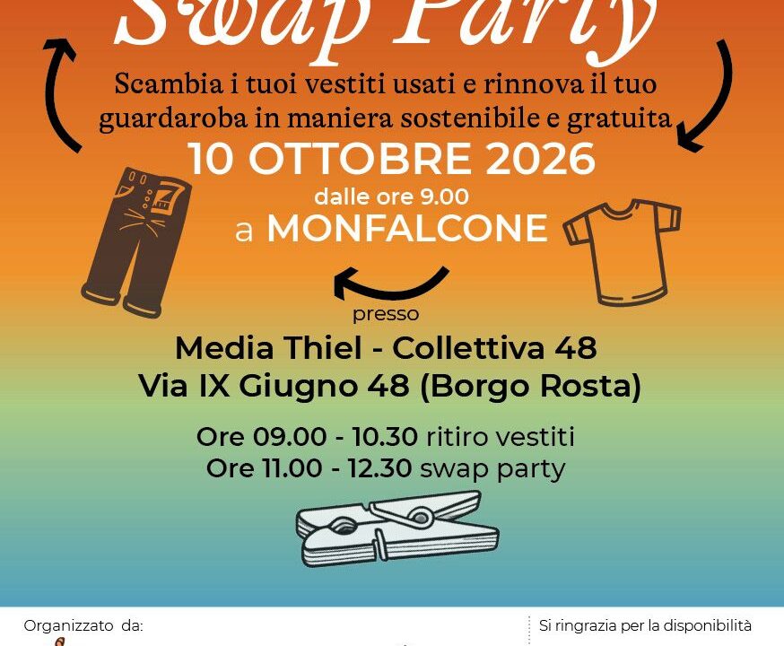 Swap Party con Thiel Cooperativa Sociale!