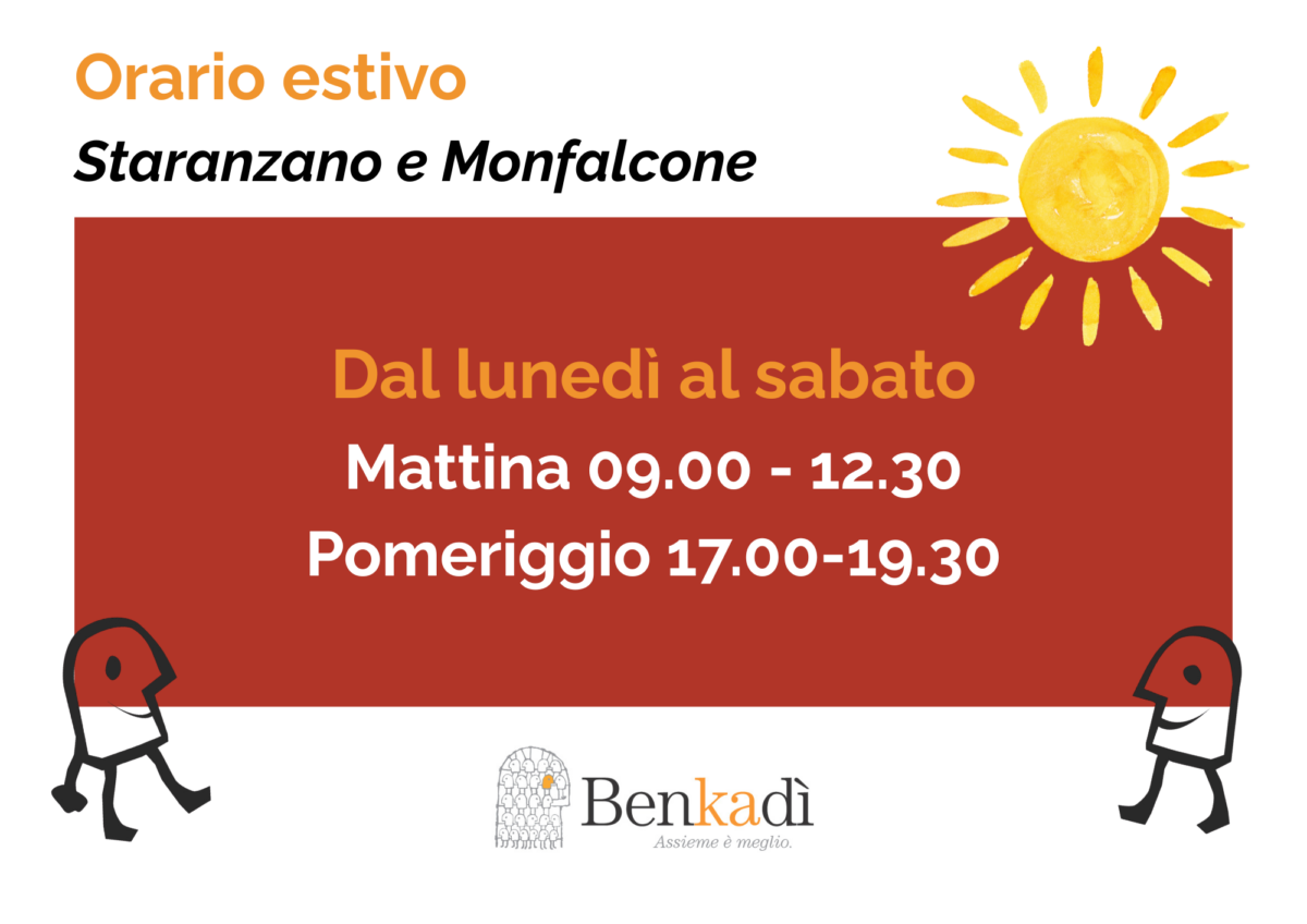 Orario estivo Benkadì