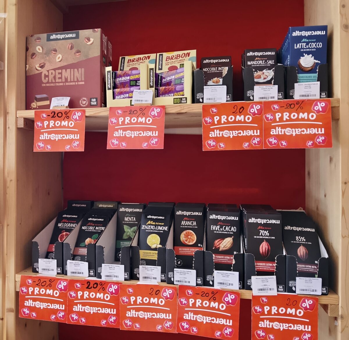 Promo cioccolato